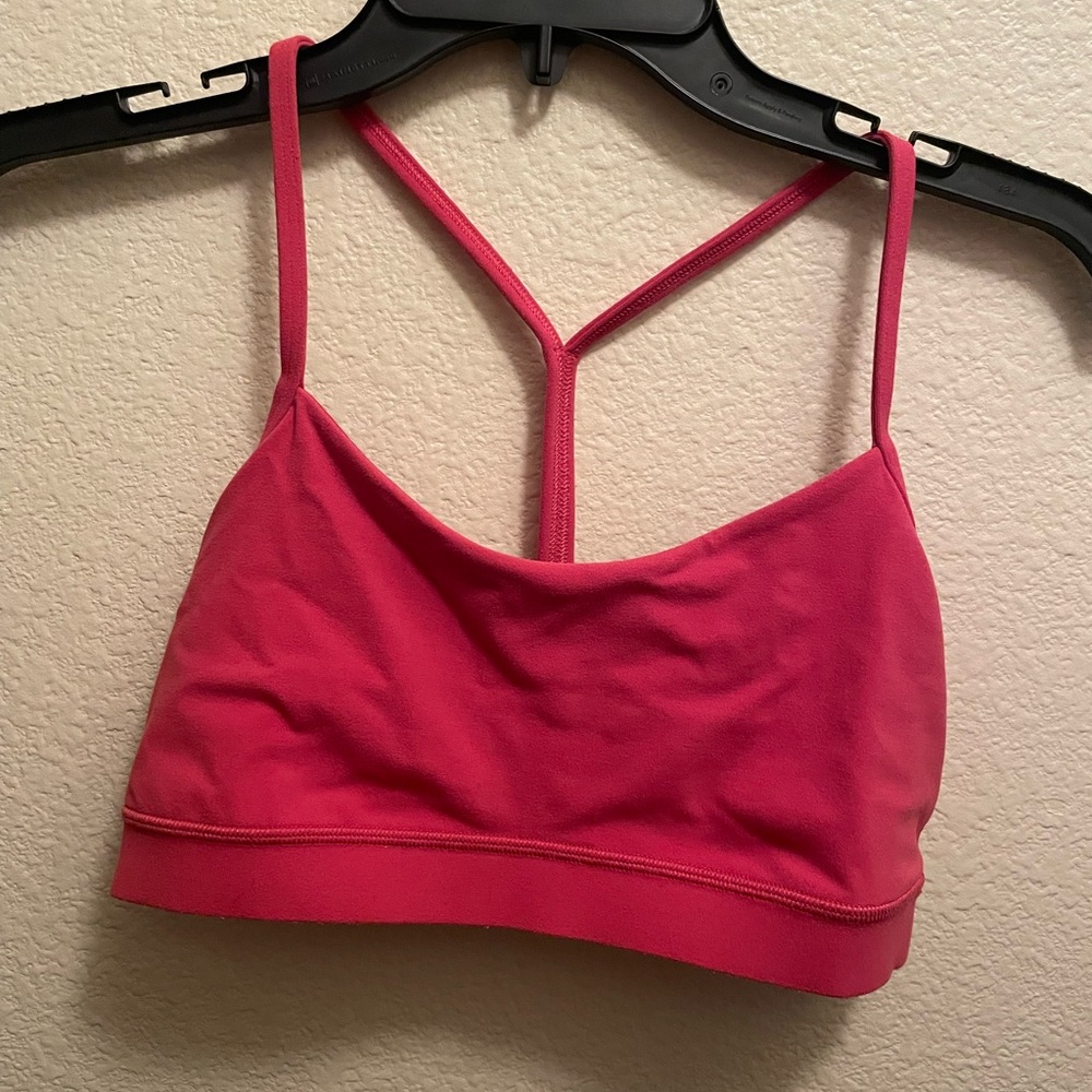 Lululemon Sports Bra-Size 8 Pink